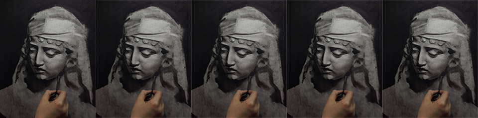 A Singapore contemporary art showcase on modern art space, culture and academic fine art, classical realism art studies, art studio practices and art classes in Singapore arts scene