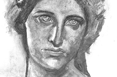 Girl Portrait II - Singapore Art class - contemporary impression realism