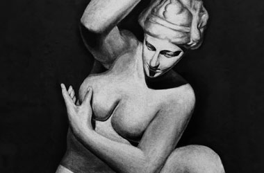 Crouching Aphrodite (Musée du Louvre) - Classical realism in Singapore contemporary art scene