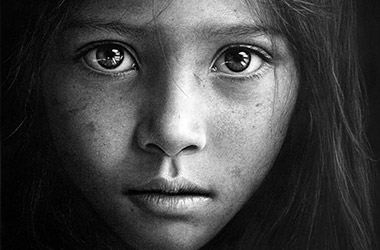 charcoal portrait drawing