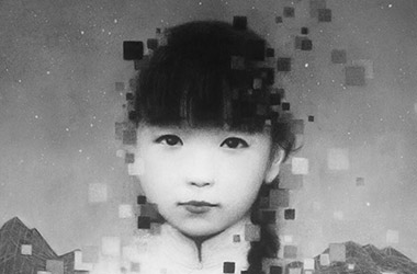 realistic charcoal drawing