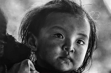 charcoal portrait drawing