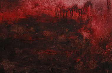 Untitled 4: abstract art in oil painting, Singapore contemporary art and artist