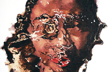 Portrait III - self portrait, contemporary realism in oil painting, Singapore contemporary artist