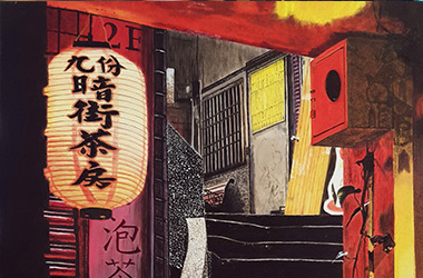 contemporary realism oil painting