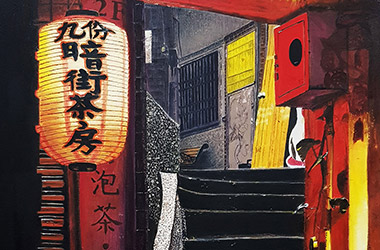 contemporary realism oil painting