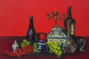 Still Life: Classical realism in Singapore contemporary art and art scene. Artwork by Singapore contemporary artist