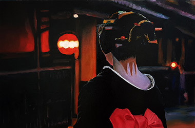 contemporary realism portrait painting