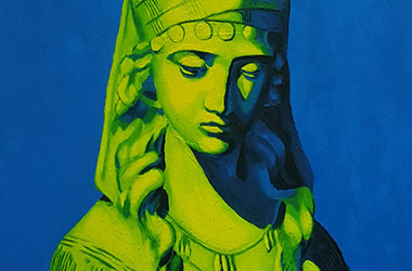 Roman Girl: classical realism in Singapore contemporary art scene. Artwork by Singapore contemporary artist