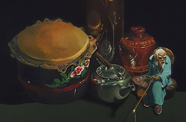 Still Life: contemporary realism in Singapore contemporary art scene. Artwork by Singapore contemporary artist