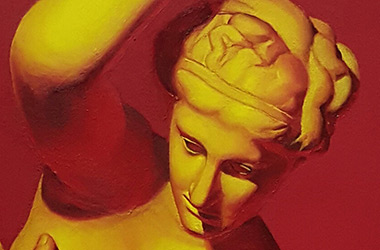 Crouching Aphrodite (Musée du Louvre): classical realism in Singapore contemporary art scene. Artwork by Singapore contemporary artist