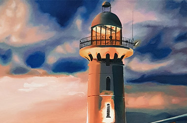 contemporary oil painting. Artwork by Singapore contemporary artist