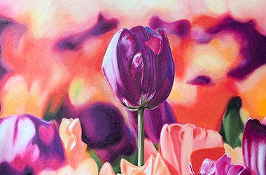 contemporary oil painting, Singapore arts scene. Artwork by Singapore contemporary artist