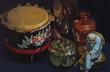 Still Life: contemporary realism in Singapore contemporary art scene. Artwork by Singapore contemporary artist