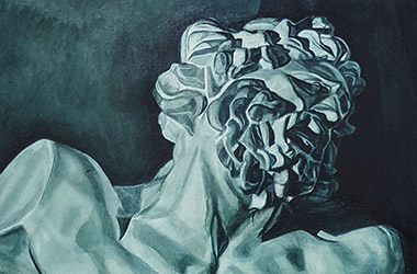 Laocoon: underpainting classical realism in Singapore contemporary art scene. Artwork by Singapore contemporary artist