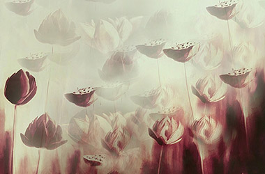 Lotus by NAFA alumni artist. Art guide to fine art in Singapore contemporary photography art prints centred on experimental photography, urban art, installation art and fine art curriculum academic studio practice in Singapore contemporary arts scene, art space and art culture