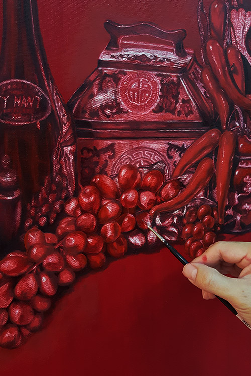 A Singapore contemporary art showcase on modern art space, culture and  academic fine art, classical realism art studies, art studio practices and art classes in Singapore arts scene