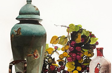 NAFA certificate oil painting course intermediate lecturer Raphael Koh